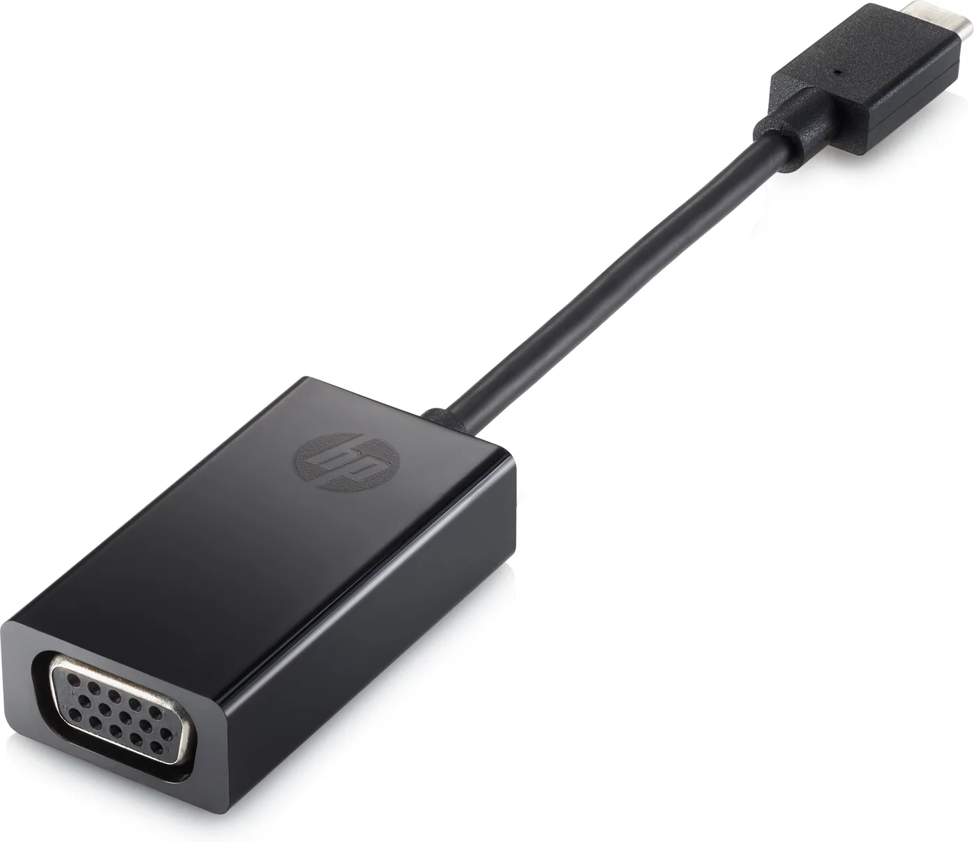 HP USB-C to VGA Adapter adaptador gráfico USB 2560 x 1600 pixels Preto