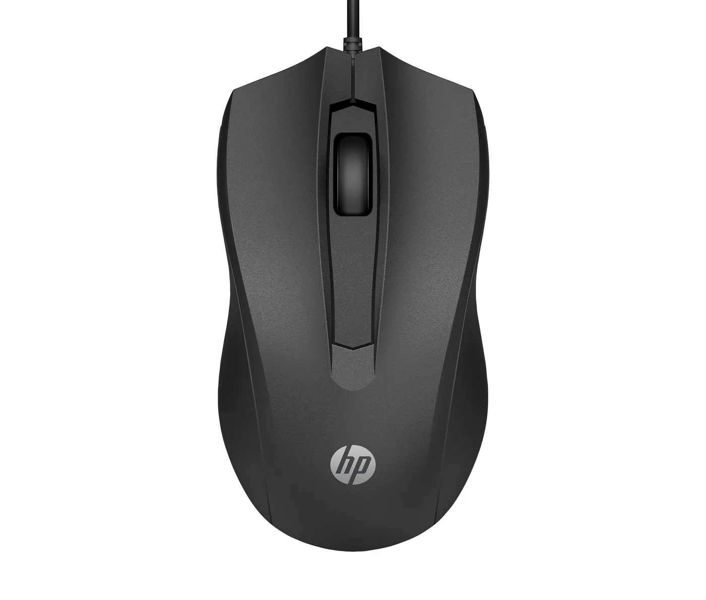 HP 105 BLK Wired Mouse rato Escritório Ambidestro USB Type-A Ótico 1600 DPI