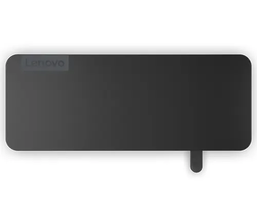 Lenovo 4X11N40212 base & duplicador de portas Com fios USB 3.2 Gen 1 (3.1 Gen 1) Type-C Preto
