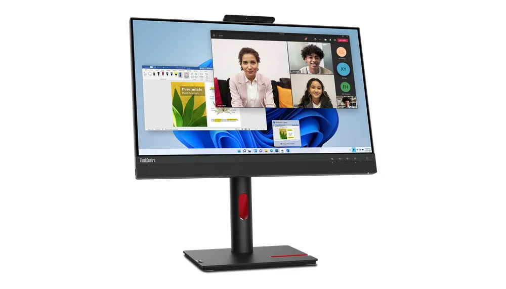 Lenovo ThinkCentre Tiny-In-One 24 monitor de ecrã 60,5 cm (23.8") 1920 x 1080 pixels Full HD LED Preto