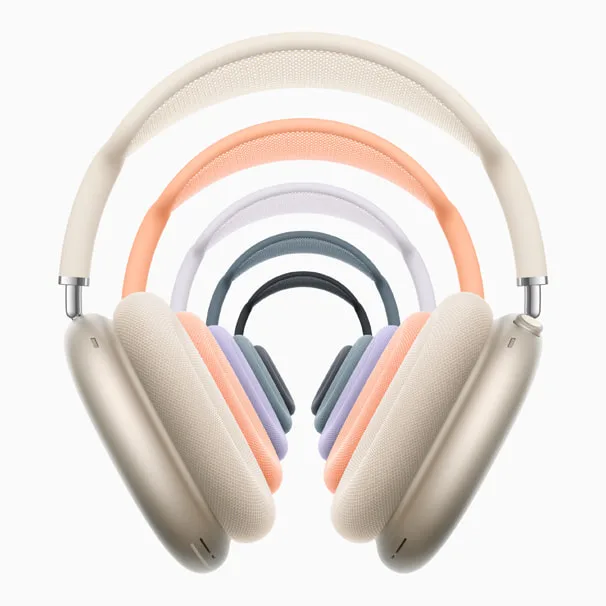 AirPods Max, cores atuais