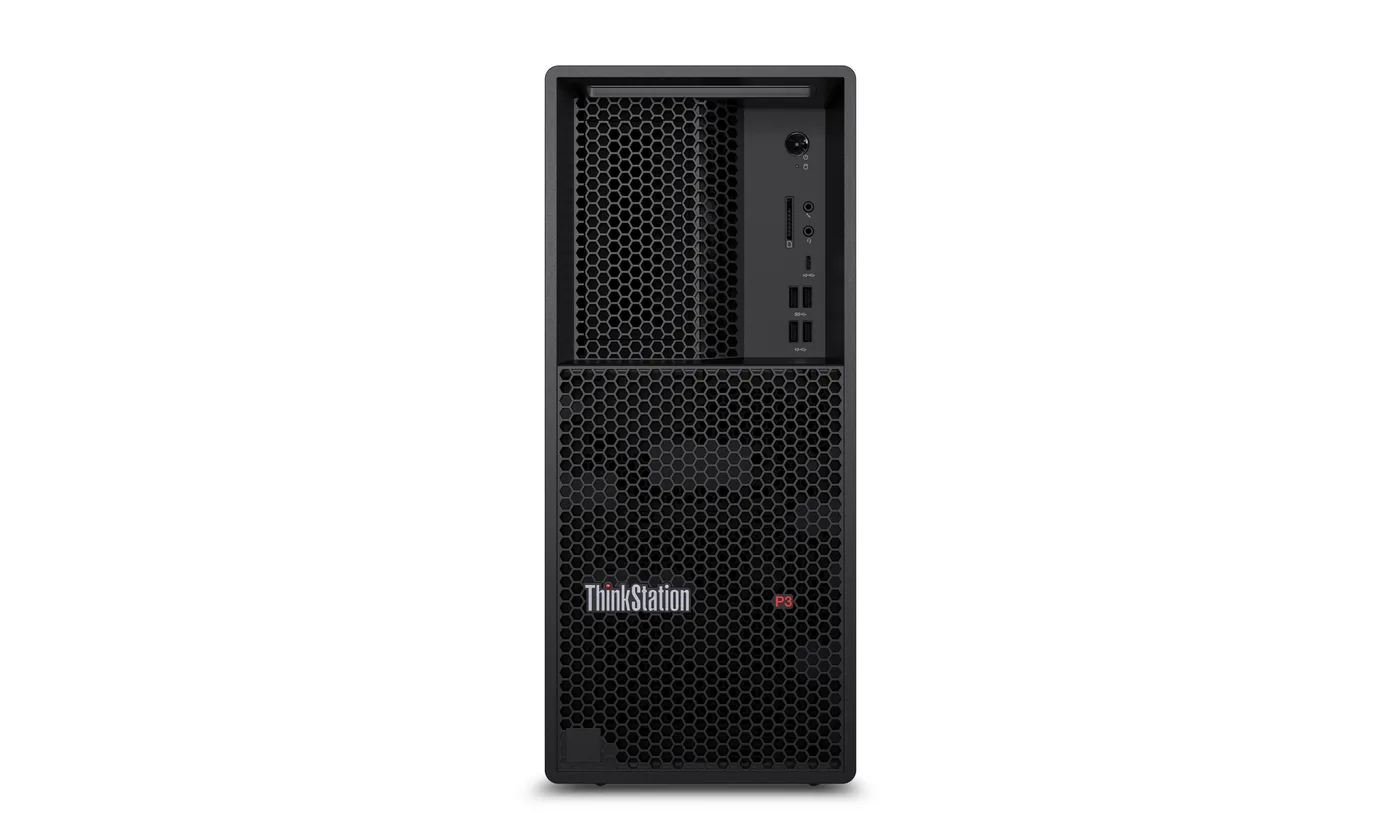 Lenovo ThinkStation P3 Tower Intel® Core™ i7 i7-14700 32 GB DDR5-SDRAM 1 TB SSD NVIDIA RTX 2000 Ada Windows 11 Pro Workstation Preto