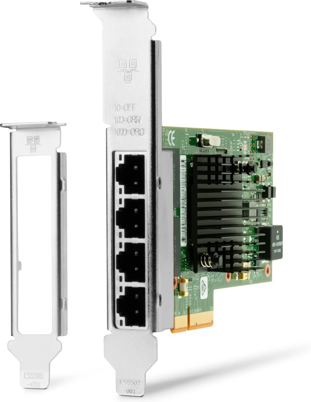 HP NIC Intel Ethernet I350-T4 4-Port 1Gb