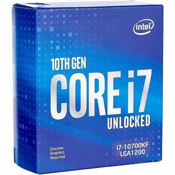Processador Intel Core i7-10700KF 3.8 1200 - BX8070110700KF I