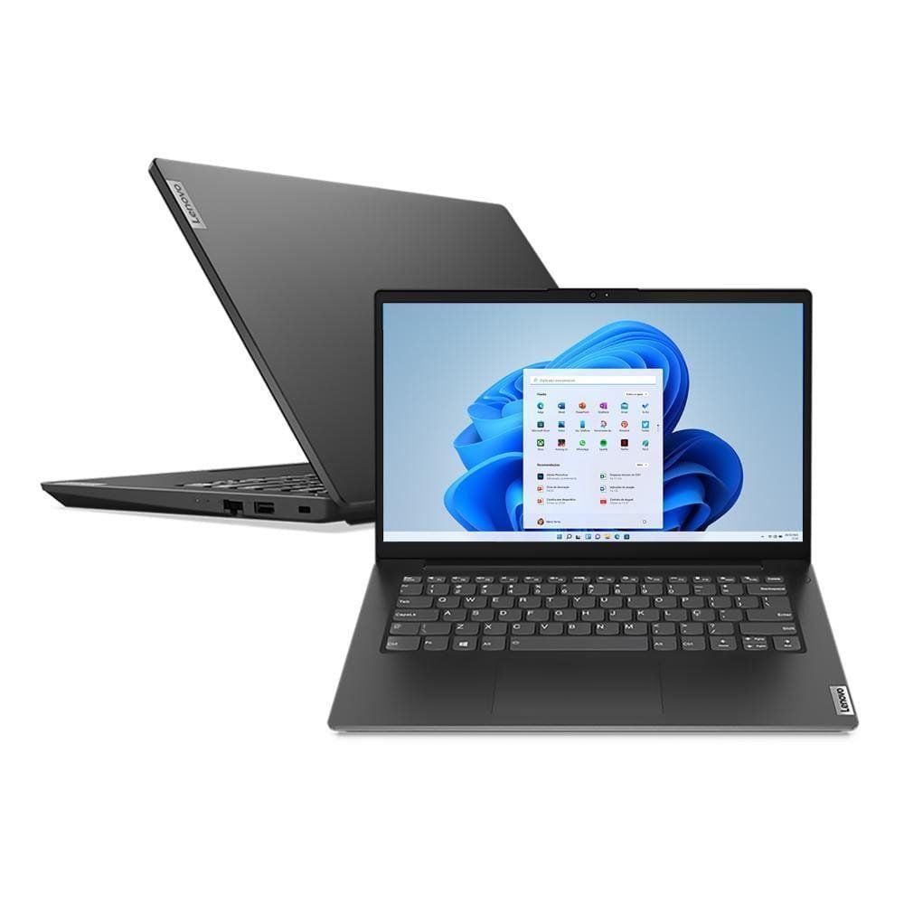Notebook Lenovo V14 AMD R5 8GB 256 SSD W11P - 82UN000GBR