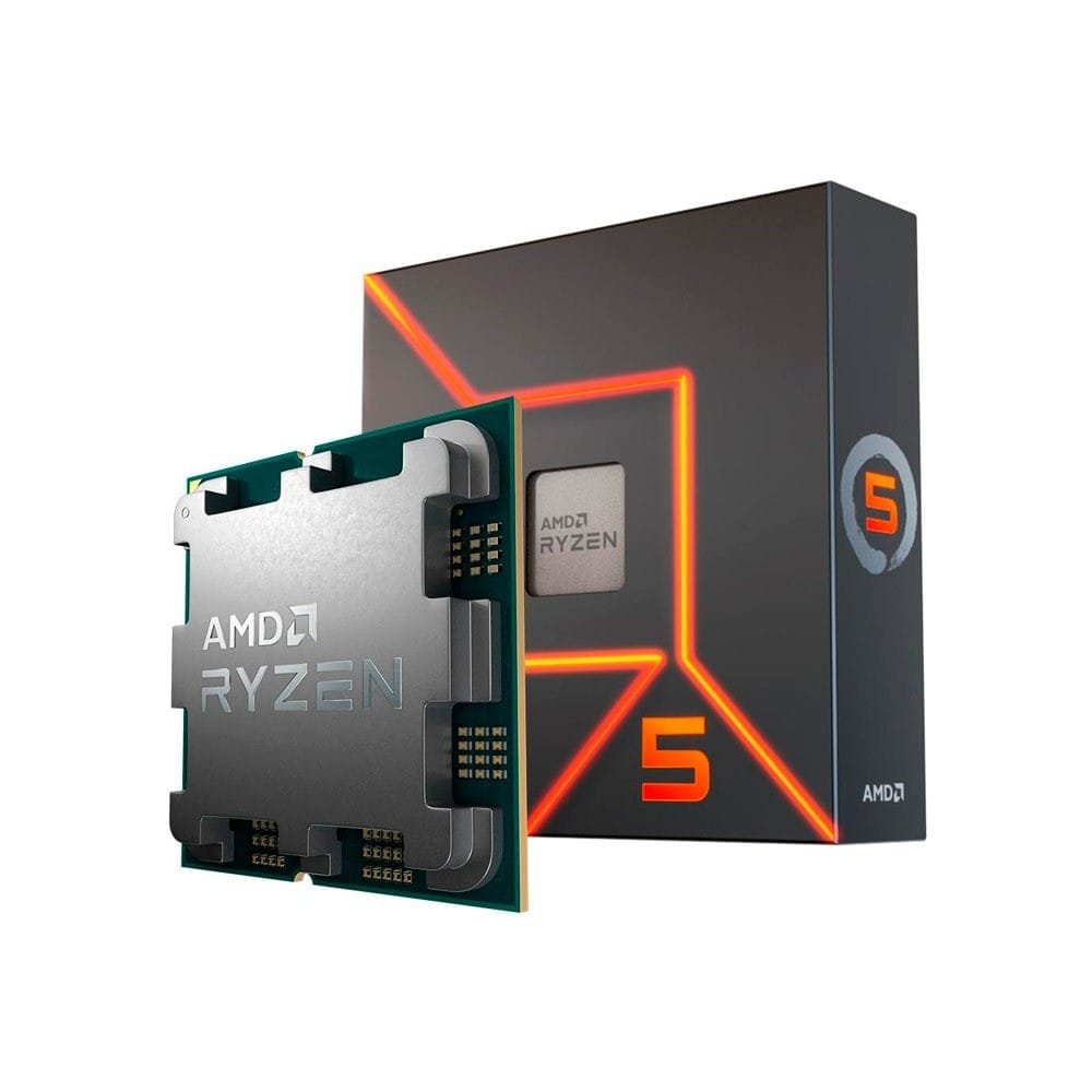Processador AMD Ryzen 5 7600 AM5 - 100100001015BOXI